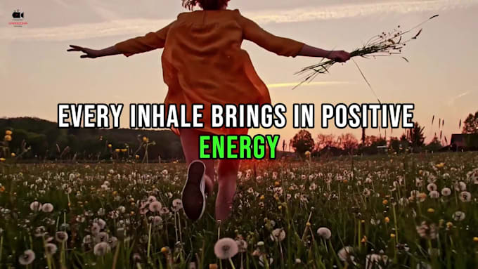 make cinematic meditation and affirmation video with music