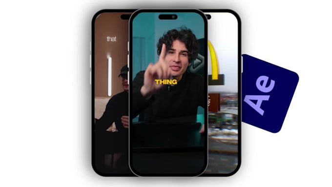 do professional instagram reels video and tiktok editing