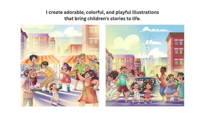 do cute illustrations for your childrens book