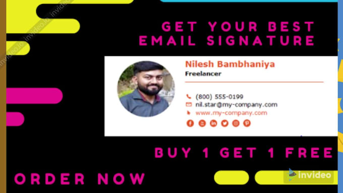 create clickable html email signature,html email signature