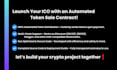 develop an automated token sale contract for your crypto project
