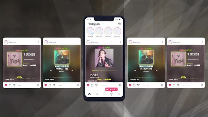 make stunning music visualizer for you