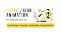 do lottie json svg gif loop animated web and app in 24 hour