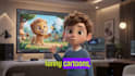 create 3d cartoon for kids, pixar ai animation and 3d cartoon animation