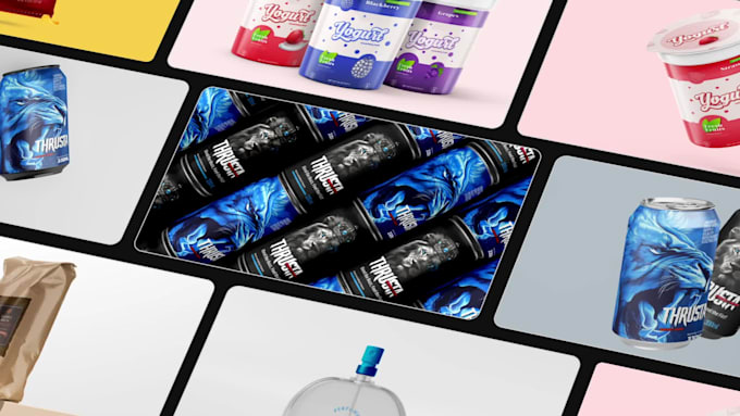 do 3d package design, label design, product packaging and mailer box design