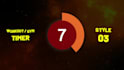 transparency countdown pack for workout, gym, yoga videos
