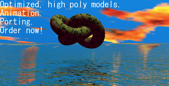 make high quality 3d models