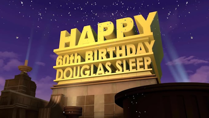 customize a 20th century fox movie intro replica