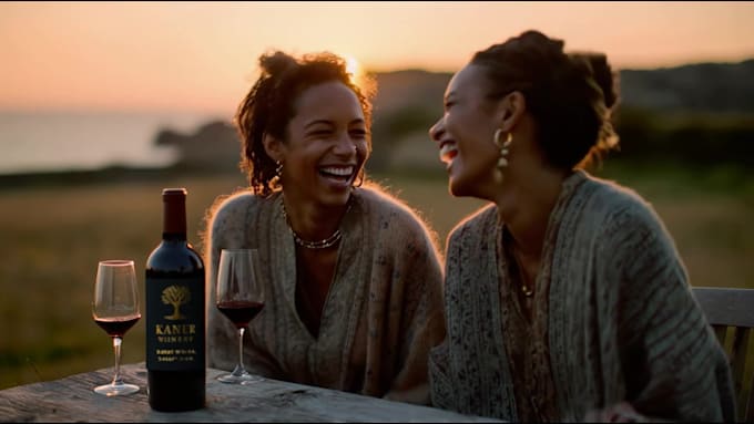 create cinematic ai wine and beverage commercials
