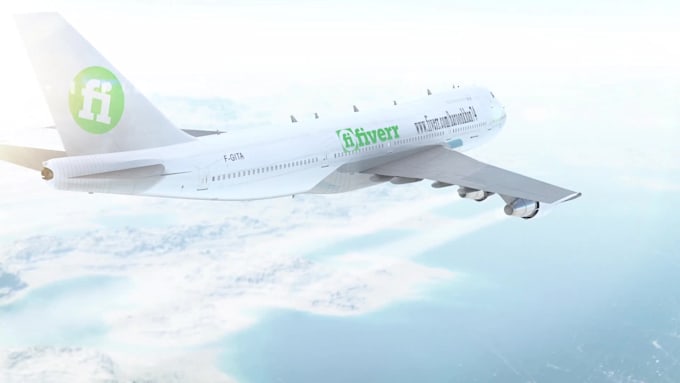 promote your website or logo on a private airplane