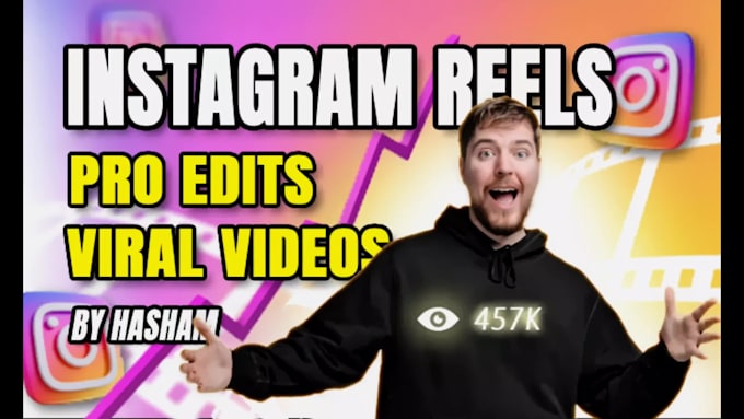 edit professional insta reels and short from videos