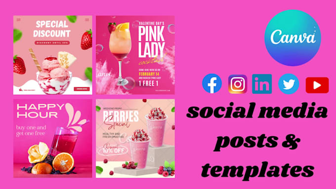 Stunning visual designs for your social media posts by Hirusha_team ...