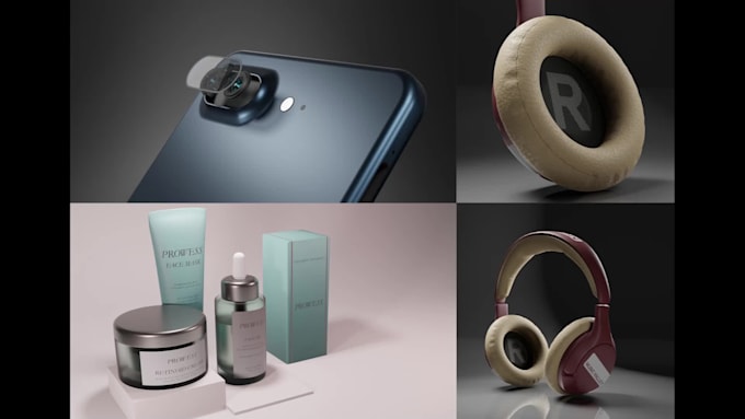 Do 3d product design, rendering and product mockup designs by Kylianvis ...