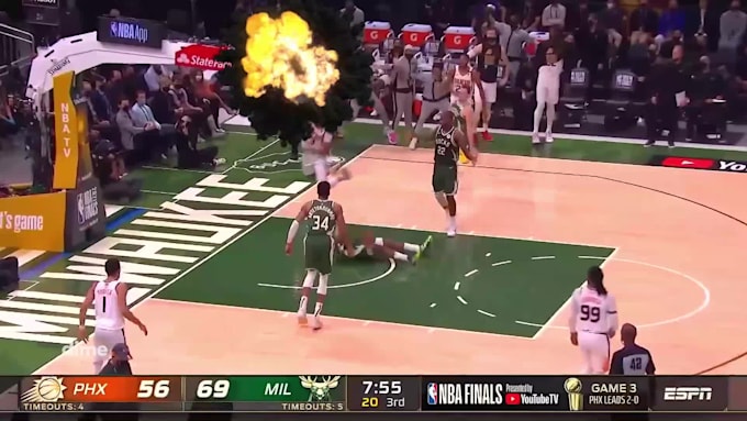 do nba basket ball video editing with effects