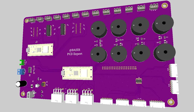 design pcb for esp32, arduino, stm32, raspberry pi