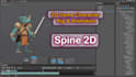 rig and animate 2d game character using spine 2d pro
