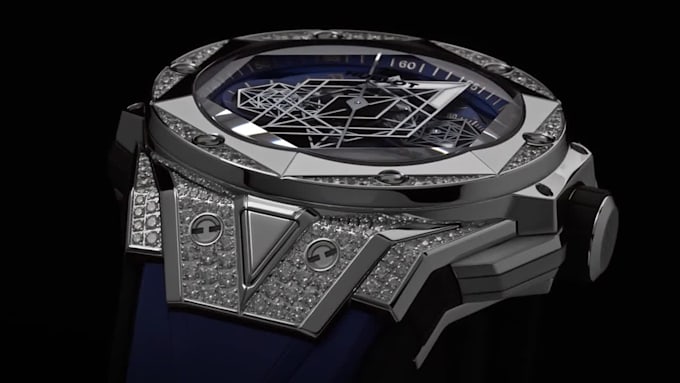 do 3d watch animation 3d smartwatch design 3d watch model 3d watch product video