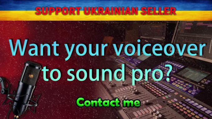 make your voiceover sound professional