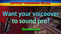 make your voiceover sound professional
