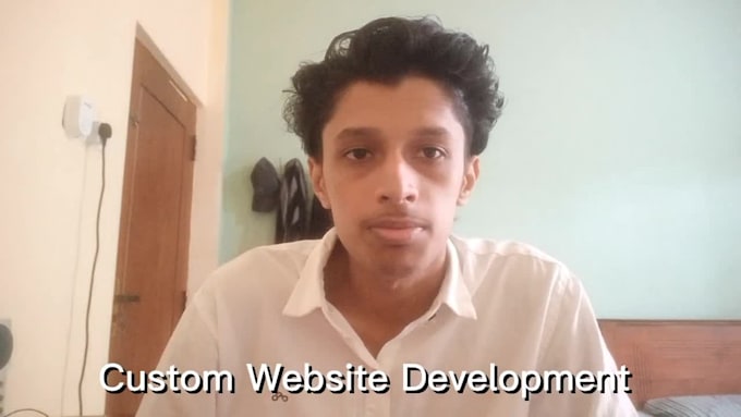 do custom full stack website development as a full stack developer