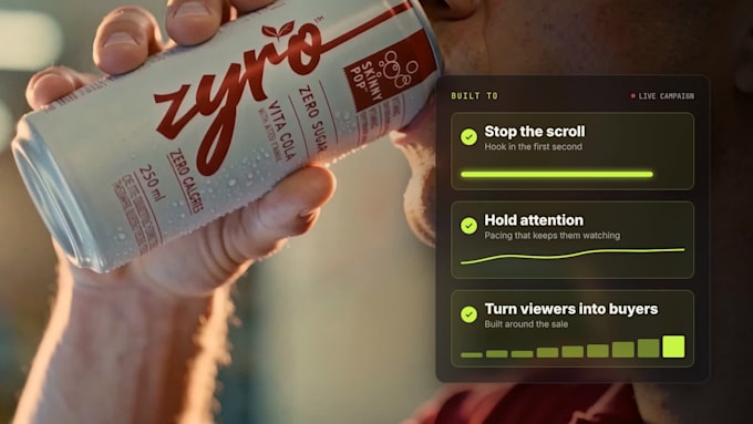 create ai commercial ad films