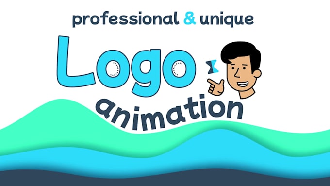 create a professional custom 2d logo animation