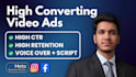 create video ad creatives for facebook, instagram, ecommerce