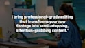 do motion graphics video editing for youtube cap cut editor