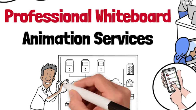 create a custom whiteboard animation explainer video