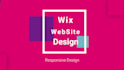 create wix website, redesign wix website, add SEO, and setup wix store