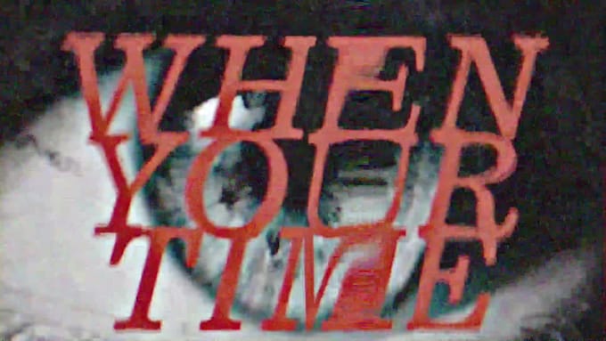 make creepy lyric music video for punk metal hardcore