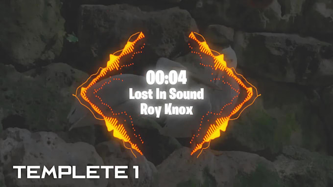 make stunning visualizer,music visualizer or audio spectrum