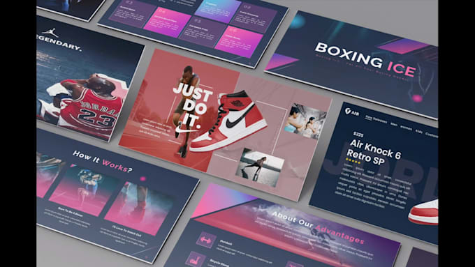 create powerpoint presentation design, canva and google slides