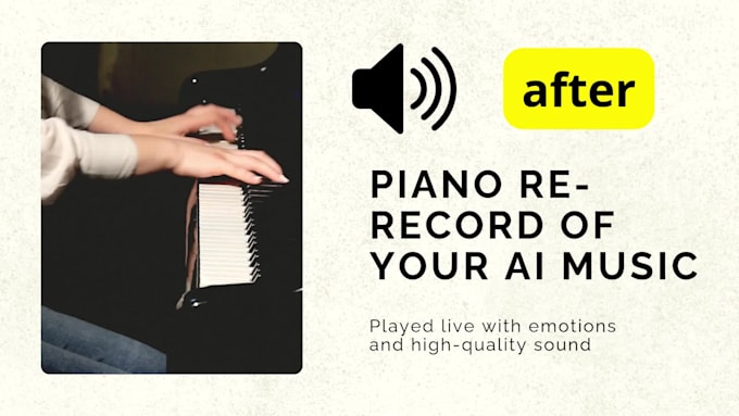 record your ai piano song with real expression