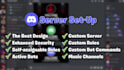 professionally setup discord server with expert optimization