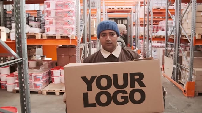 create a logistics warehouse promo video for your brand