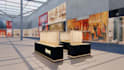 design custom retail kiosk, jewelry stall, or shop counter