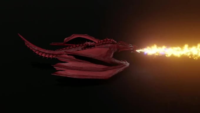 create cgi 3d dragon animation, 3d bird design, 3d creature, 3d animal model