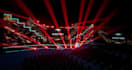 create animated concert light show synced to music for live events