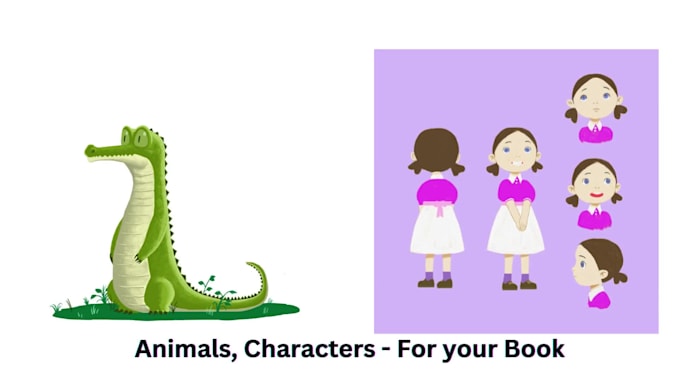 create childrens book illustrations in your style