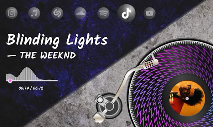 Create music visualizer for your song by Pro_prezza | Fiverr
