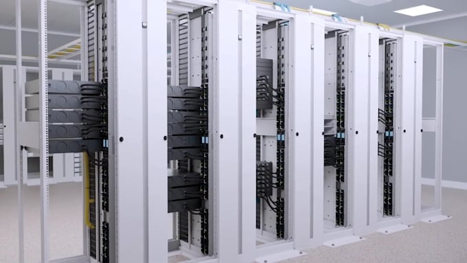 create 3d industrial animation machinery walkthrough and product visualization
