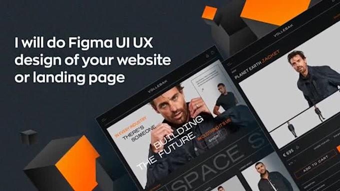Do figma ui ux design of your website or landing page by Youritpm | Fiverr