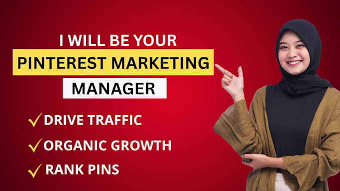 be your pinterest marketing manager