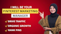 be your pinterest marketing manager