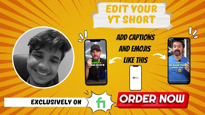 add attractive captions for youtube shorts