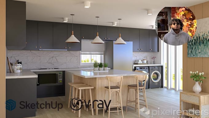 be your online tutor for sketchup vray lumion