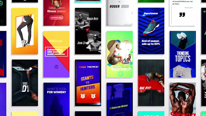 design animated gif, banners, ads, flyers, social media post