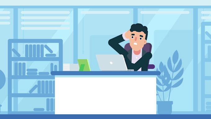 create 2d animated explainer video and 2d animation infographic video