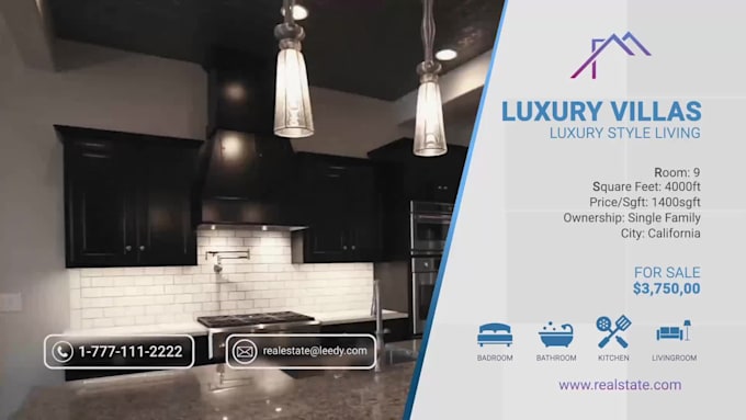 create real estate ads